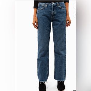 Women’s AGOLDE Relaxed Boot Mid Rise in Sphere New With Tags sz 31